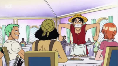 ONE PIECE 021 //  Un client desagradable, el plat d'en Sanji i la gratitud d'en Gin!