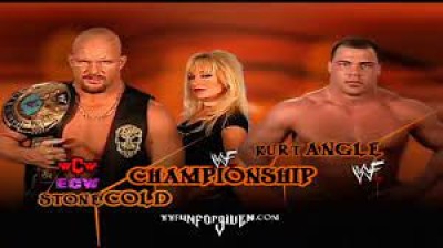 WWF Unforgiven 2001 Kurt Angle vs Stone Cold Steve Austin WWF Championship Match