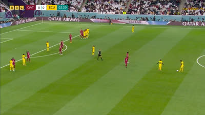 Qatar vs Ecuador FIFA World Cup 2022 Group A (BBC Full Match HD)