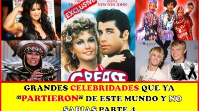 PARTE 4  celebridades que "YA PARTIERON" de este mundo y NO SABIAS - Mister Andrew.