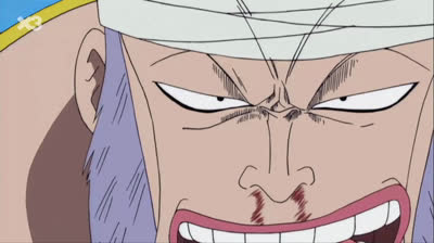 ONE PIECE 028 // Batalla ferotge entre en Ruffy i Don Krieg