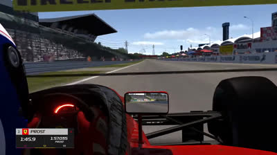 Subjetiva Alain Prost Ferrari 643 - Suzuka