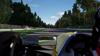 Subjetiva/TV Cam Nigel Mansell Williams FW14B - Hockenheimring (1992)