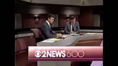 WCBS Channel 2 News 6PM open - November 25, 1985