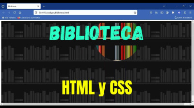 Cómo crear una biblioteca con animaciones espeluznantes en HTML y CSS - Web development