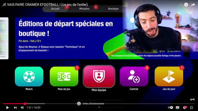 Réact Efootball Skinra