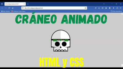Cómo crear un cráneo animado en HTML y CSS - Web development
