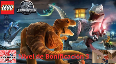 LEGO Jurassic World - Capitulo Extra 03 (Nivel de Bonificación 3) Gameplay por BakuganTVES